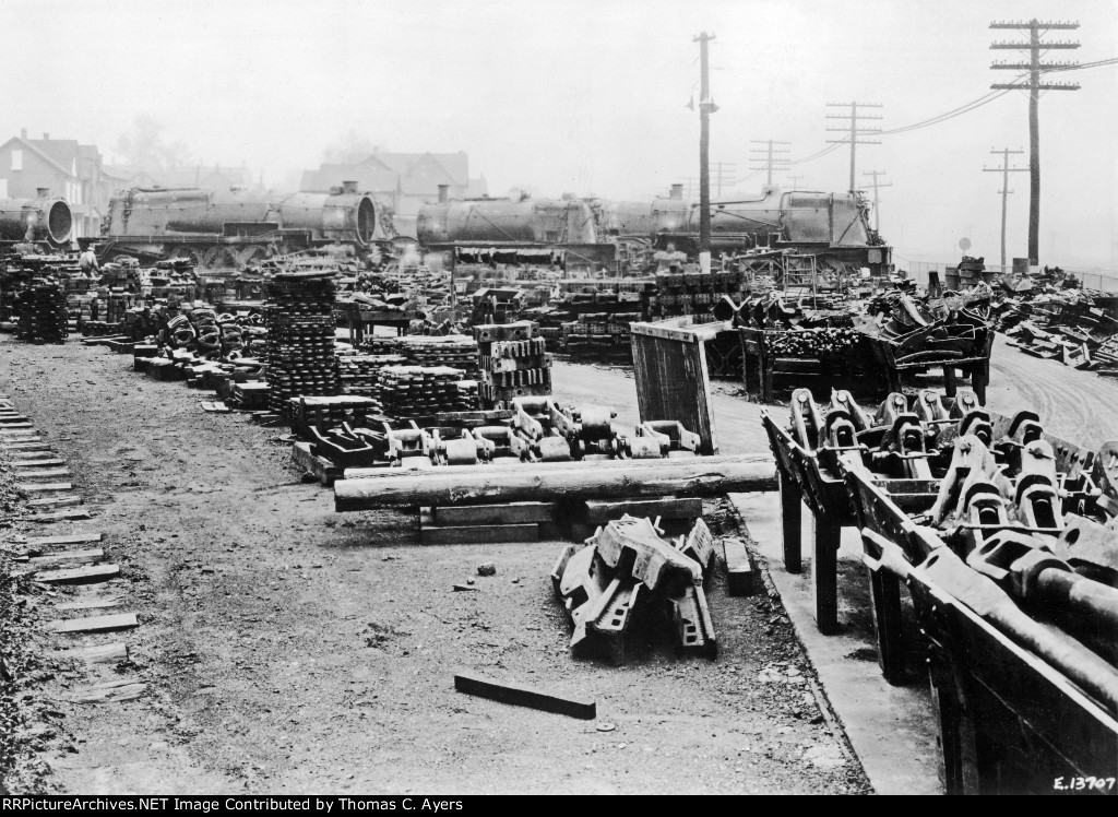 PRR Erecting & Machine Shop Yard, c. 1940